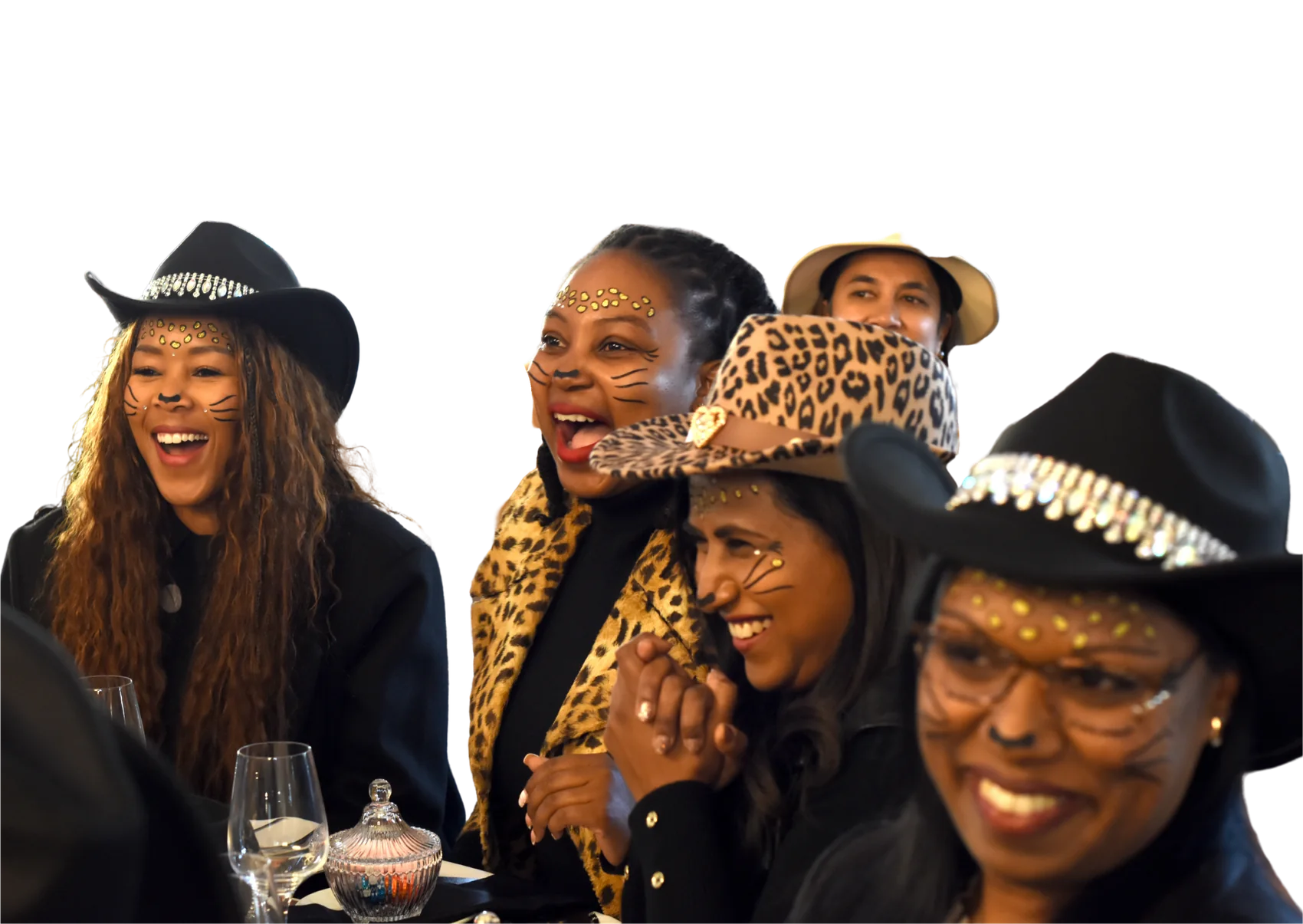Staff on their feet at a year-end function